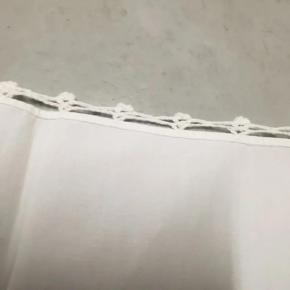 Napkins Loop Edge set of 8 cream cloth Napkin 14